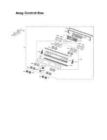 Control Box Assy parts for Samsung Range NE63T8711SS/AA from AppliancePartsPros.com