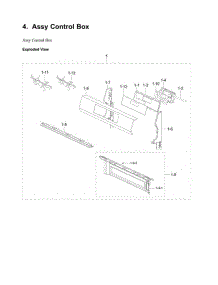 Control Box Assembly parts for Samsung Range NX60A6751SG from AppliancePartsPros.com