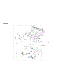 Cooktop Assy parts for Samsung Range NX60T8111SS/AA from AppliancePartsPros.com
