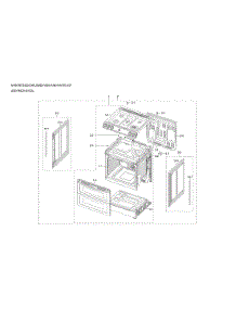 Mechanical Assy parts for Samsung Range NX60T8751SS/AA from AppliancePartsPros.com