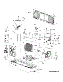 Machine Compartment parts for Samsung Refrigerator PFSF6PKXEBB from AppliancePartsPros.com