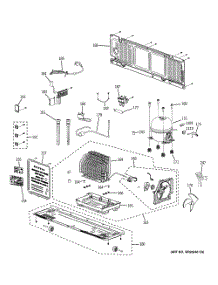 Machine Compartment parts for Samsung Refrigerator PFSS9PKYBSS from AppliancePartsPros.com