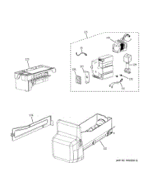 Ice Maker & Dispenser parts for Samsung Refrigerator PFSS9SKYBSS from AppliancePartsPros.com
