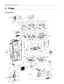 2. Fridge parts for Samsung Refrigerator RF22M9581SR/AA from AppliancePartsPros.com