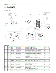 3. Cabinet_1 parts for Samsung Refrigerator RF22NPEDBSR/AA from AppliancePartsPros.com