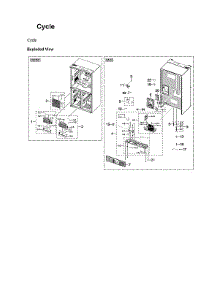 Cycle Parts parts for Samsung Refrigerator RF23A9771SG/AA from AppliancePartsPros.com