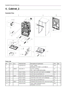 4. Cabinet_2 parts for Samsung Refrigerator RF23M8960S4/AA from AppliancePartsPros.com