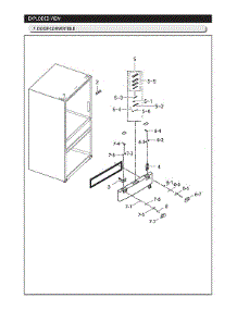 Door Convertible Parts parts for Samsung Refrigerator RF25HMIDBSG/AA from AppliancePartsPros.com