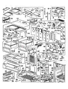 Refrigerator parts for Samsung Refrigerator RF267ABBP/XAC from AppliancePartsPros.com