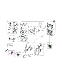 Fridge  /  Icemaker parts for Samsung Refrigerator RF28N9780SG/AA from AppliancePartsPros.com
