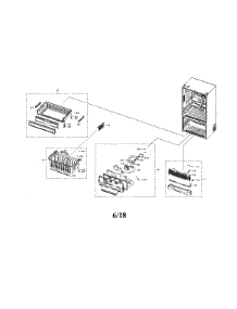 Freezer parts for Samsung Refrigerator RF28NHEDBSR/AA from AppliancePartsPros.com