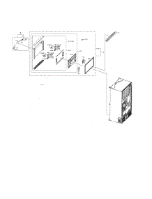 Freezer Door parts for Samsung Refrigerator RF28NHEDBSR/AA from AppliancePartsPros.com