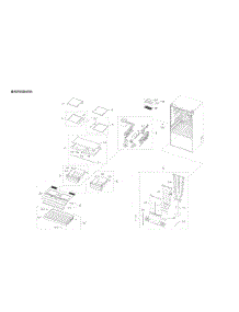 Refrigerator Parts parts for Samsung Refrigerator RF28T5001SG from AppliancePartsPros.com