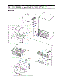 Freezer Parts parts for Samsung Refrigerator RF28T5001WW/AA from AppliancePartsPros.com