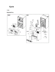 Cycle Parts parts for Samsung Refrigerator RF29A9771SG/AA from AppliancePartsPros.com