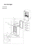 Right Refrigerator Door Parts