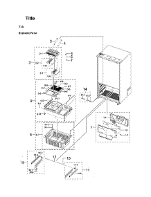 Main Parts parts for Samsung Refrigerator RF30BB6900AWAA from AppliancePartsPros.com