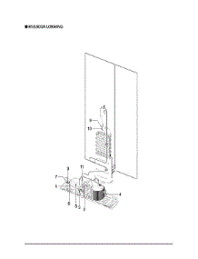 Rs5300a Lokring parts for Samsung Refrigerator RS28A5F61SR/AA-00 from AppliancePartsPros.com