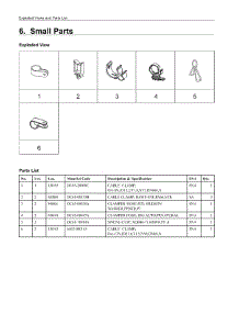 6. Small Parts parts for Samsung Washer WA52M8650AW/A4 from AppliancePartsPros.com