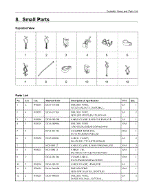 8. Small Parts parts for Samsung Washer WF350ANRXAC from AppliancePartsPros.com