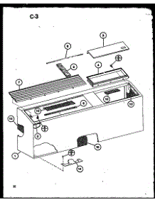 (Ptc15-300A / P69002-5R) (Ptc15-400A / P69002-9R) (Ptc15-500A / P69002-12R) (Ptc15-300B / P69002-14R) parts for Whirlpool Air Conditioner 230V-3.5KW from AppliancePartsPros.com