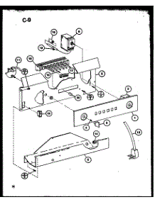 (Ptc15-300A / P69002-5R) (Ptc15-400A / P69002-9R) (Ptc15-500A / P69002-12R) (Ptc15-300B / P69002-14R) parts for Whirlpool Air Conditioner 230V-3.5KW from AppliancePartsPros.com