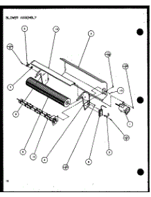Blower Assembly (Pth15350edg / P1113204r) (Pth12350edg / P1113205r) parts for Whirlpool Air Conditioner 265V-1.5KW from AppliancePartsPros.com