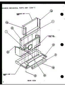 Chassis Mechanical Parts Assy (Pth15350edg / P1113204r) (Pth12350edg / P1113205r) parts for Whirlpool Air Conditioner 265V-3.0KW from AppliancePartsPros.com