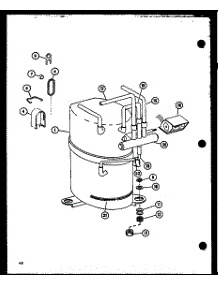 (Pth15-300A / P69003-5R) (Pth15-400A / P69003-10R) (Pth15-500A / P69003-12R) parts for Whirlpool 265V-4.0KM from AppliancePartsPros.com