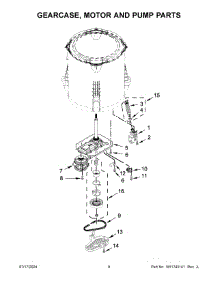 03 - Controls And Water Inlet Parts parts for Whirlpool Washer 2DWTW4705EW3 from AppliancePartsPros.com