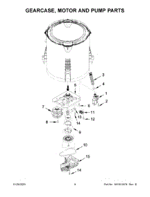 02 - Top And Cabinet Parts parts for Whirlpool Washer 3LMVWC315FW1 from AppliancePartsPros.com