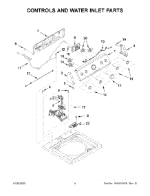 05 - Gearcase, Motor And Pump Parts parts for Whirlpool Washer 3LMVWC315FW1 from AppliancePartsPros.com
