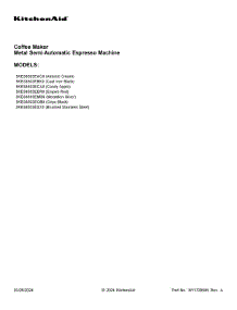 02 - Upper Housing Parts parts for Whirlpool Coffee Maker 5KES6503EOB0 from AppliancePartsPros.com