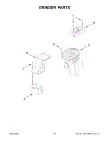 11 - Grinder Parts parts for Whirlpool Air Conditioner 5KES8556EPL0 from AppliancePartsPros.com