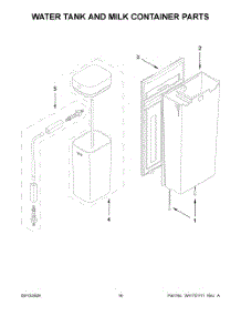 09 - Water Tank And Milk Container Parts parts for Whirlpool Air Conditioner 5KES8558EPL0 from AppliancePartsPros.com