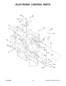07 - Electronic Control Parts parts for Whirlpool Air Conditioner 5KES8558EPL0 from AppliancePartsPros.com