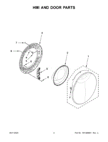 04 - Dispenser Parts parts for Whirlpool Washer 7MWFC9822HW0 from AppliancePartsPros.com