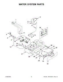 Water System Parts parts for Whirlpool Washer 8TWFC6810LW0 from AppliancePartsPros.com