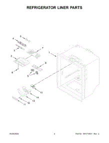 09 - Optional Parts parts for Whirlpool Refrigerator ABB1924BRB05 from AppliancePartsPros.com
