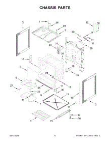 06 - Drawer Parts parts for Whirlpool Range ACR4203MNB1 from AppliancePartsPros.com