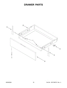 Drawer Parts parts for Whirlpool Range ACR4203MNS1 from AppliancePartsPros.com