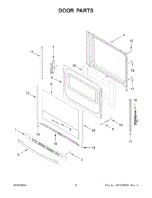 Door Parts parts for Whirlpool Range ACR4203MNS1 from AppliancePartsPros.com