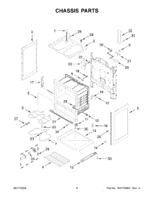 06 - Drawer Parts parts for Whirlpool Range ACR4303MFB8 from AppliancePartsPros.com