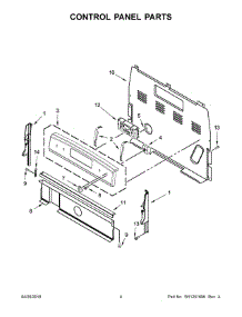 04 - Chassis Parts parts for Whirlpool Range ACR4303MFW2 from AppliancePartsPros.com