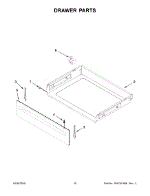 06 - Drawer Parts parts for Whirlpool Range ACR4303MFW2 from AppliancePartsPros.com