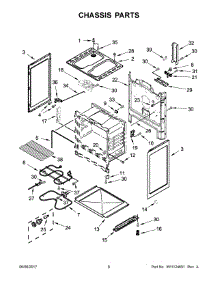 03 - Control Panel Parts parts for Whirlpool Range ACR4503SFB1 from AppliancePartsPros.com