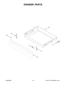 05 - Door Parts parts for Whirlpool Range ACR4503SFB8 from AppliancePartsPros.com