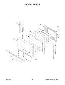 06 - Drawer Parts parts for Whirlpool Range ACR4503SFB8 from AppliancePartsPros.com
