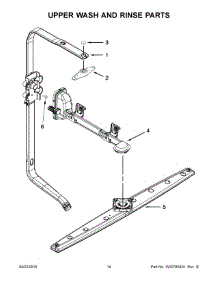07 - Pump, Washarm And Motor Parts parts for Whirlpool Dishwasher ADB1500ADS2 from AppliancePartsPros.com