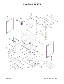 03 - Control Panel Parts parts for Whirlpool Range AER6303MFB6 from AppliancePartsPros.com